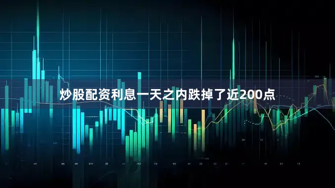 炒股配资利息一天之内跌掉了近200点